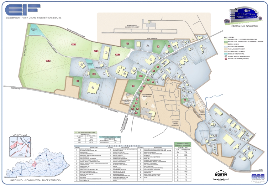 TJ Patterson Industrial Park MSE of Kentucky